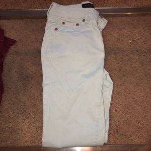 Mint skinny jeans